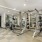 Large fitness center with ample equipment