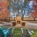 outdoor fireplace with seating 